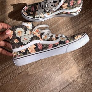 Unisex Floral Vans